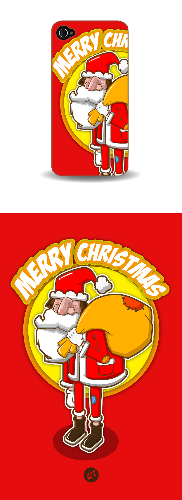 Merry Christmas（图ZMTMxNzMwODA=） - 新锐潮流插画 - 站酷设计师唏嘘猪肉佬原创素材 - 站酷ZCOOL