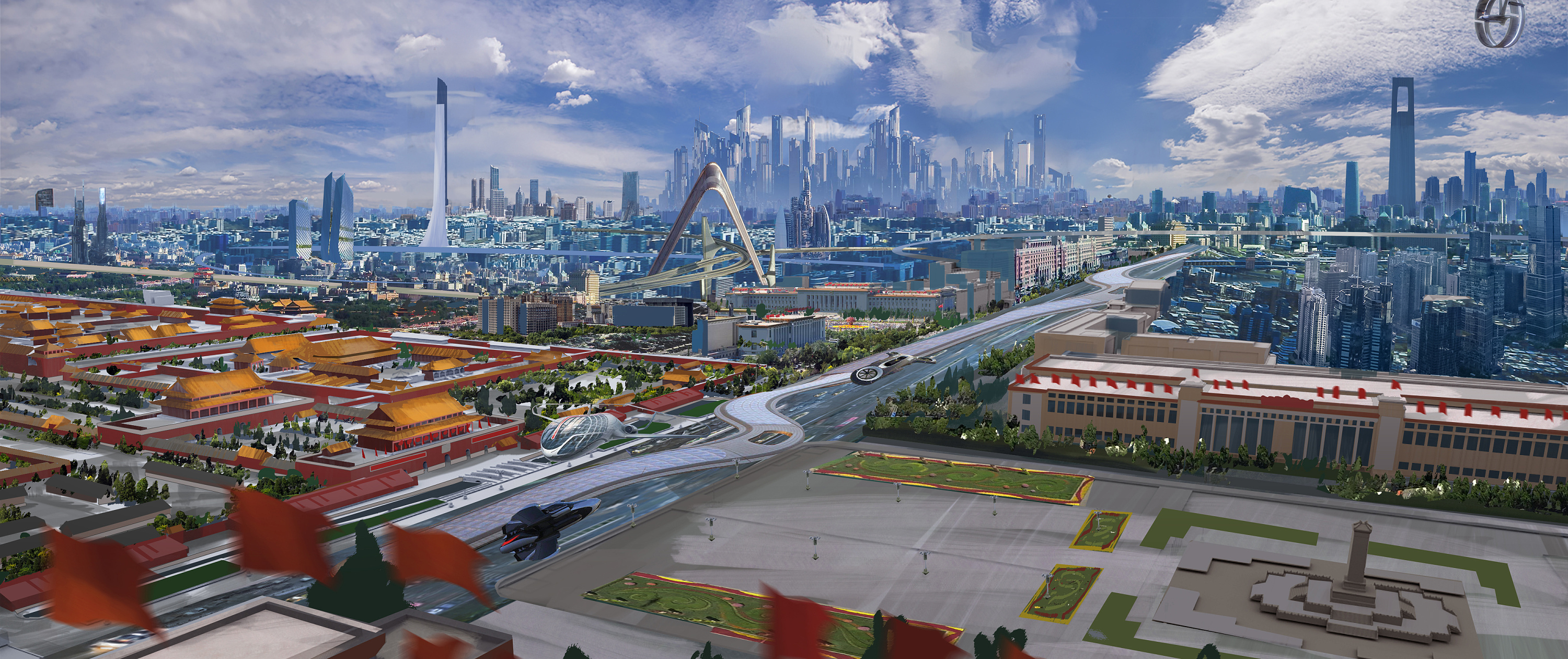 未来城市科幻,科幻城市,科幻(第2页)_大山谷图库