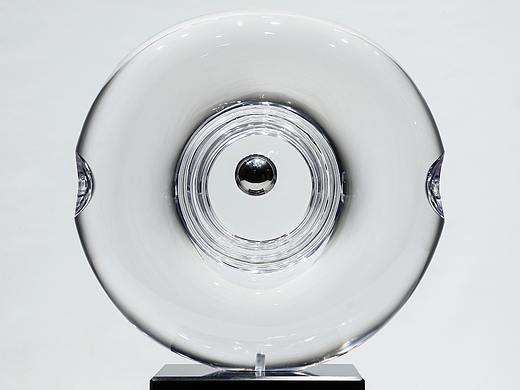 进口透明树脂现代简约酒店玄关售楼处家居装饰桌面摆件