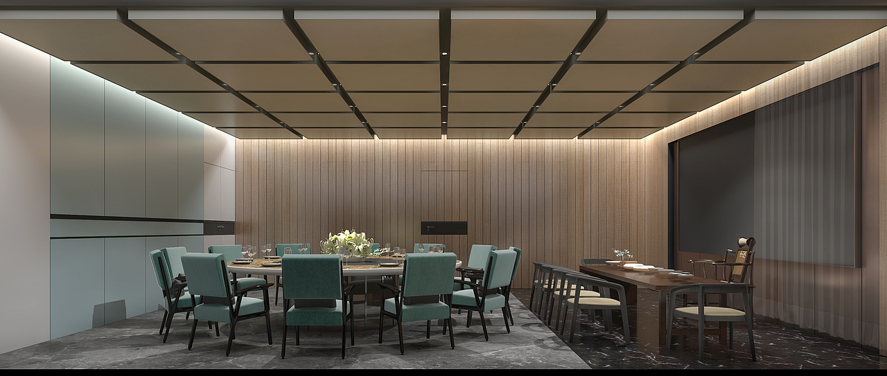 【二层餐厅】---------新中式餐厅（图ZMjMwNDgwOTA4） - 家装设计 - 站酷设计师liang007原创素材 - 站酷ZCOOL