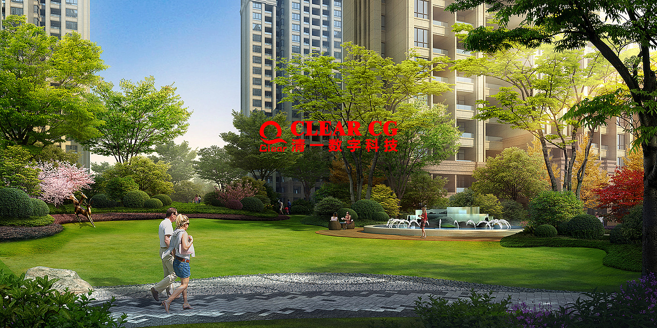 景观表现（图ZMTA5MjgwMzY4） - 景观设计 - 站酷设计师清一数字科技原创素材 - 站酷ZCOOL