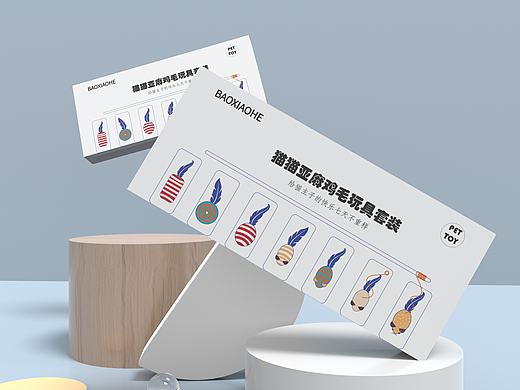 宠物玩具猫咪逗猫棒包装设计