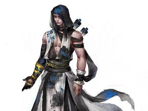 游戏原画教程：原画设计必学黑白剪影形状也可以这么有趣【原画人在线学院彭倩】