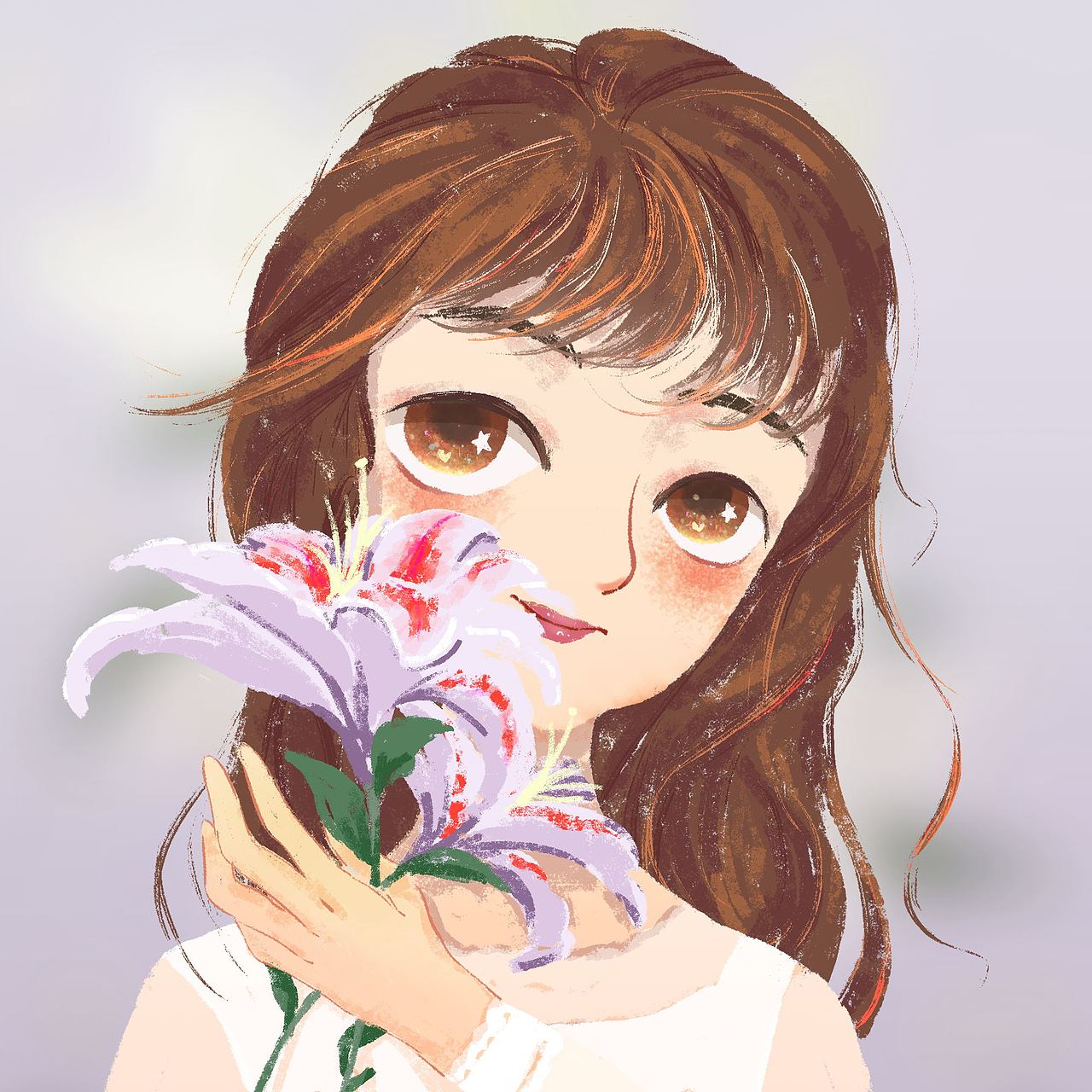 可爱风格的头像作品