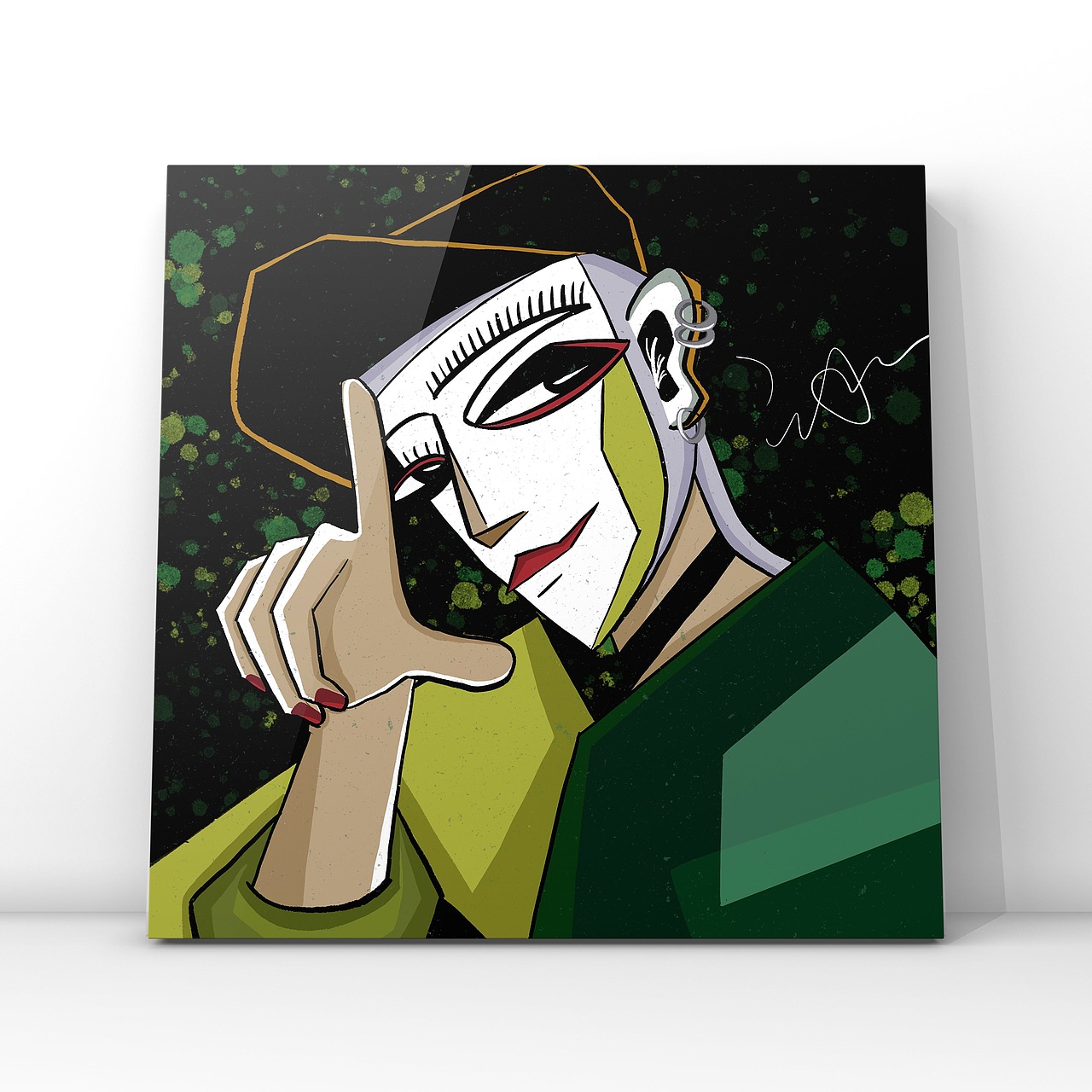 抽象男孩系列九图