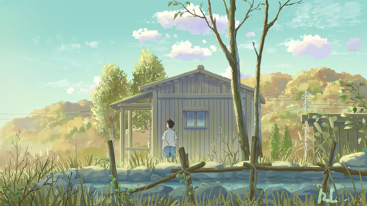 遥远的岁月-季节更迭|插画|创作习作|小时lr - 原创作品 - 站酷