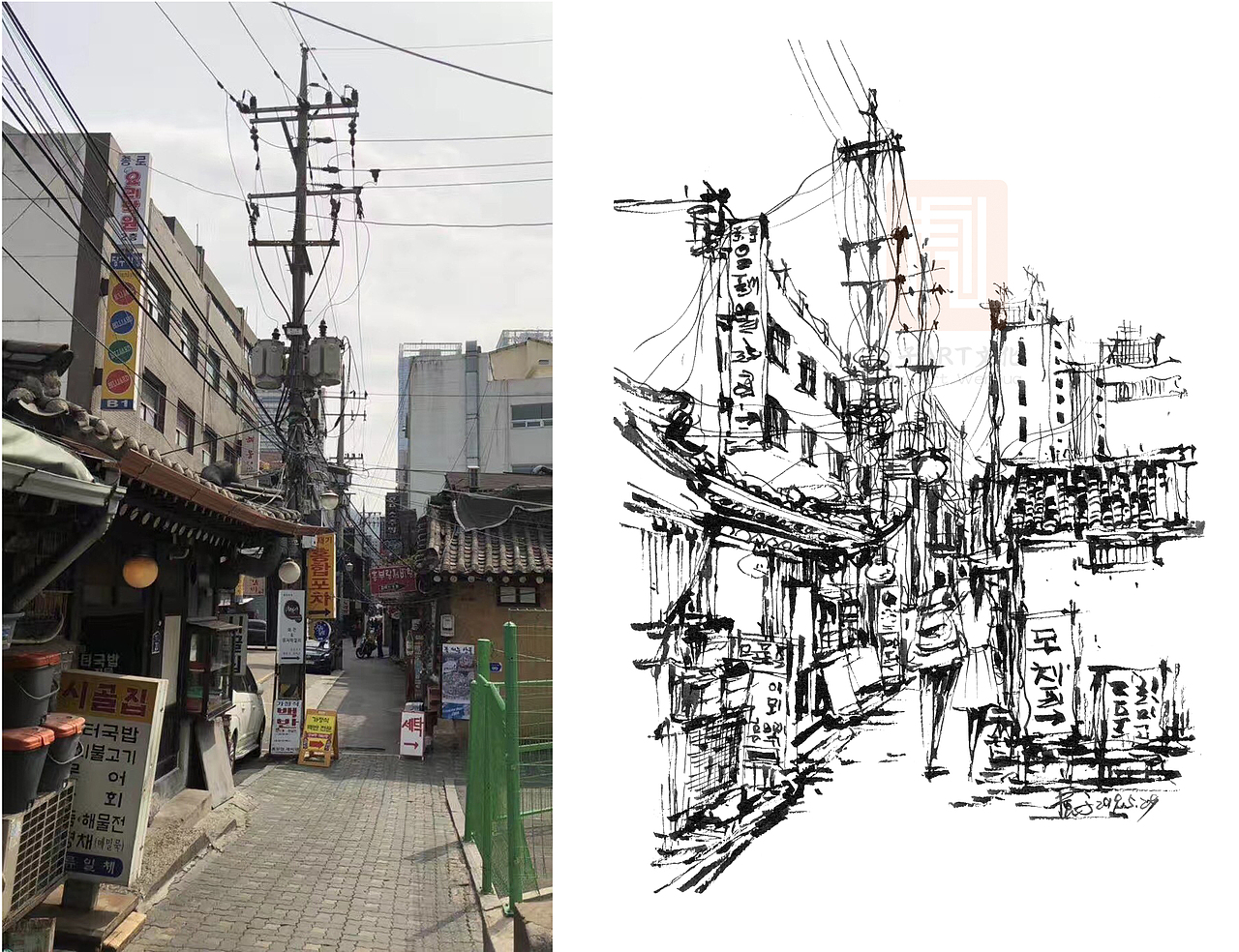 最近画的钢笔速写（图ZMTYxMTUwODQ4） - 绘画 - 站酷设计师虎子陈珍原创素材 - 站酷ZCOOL