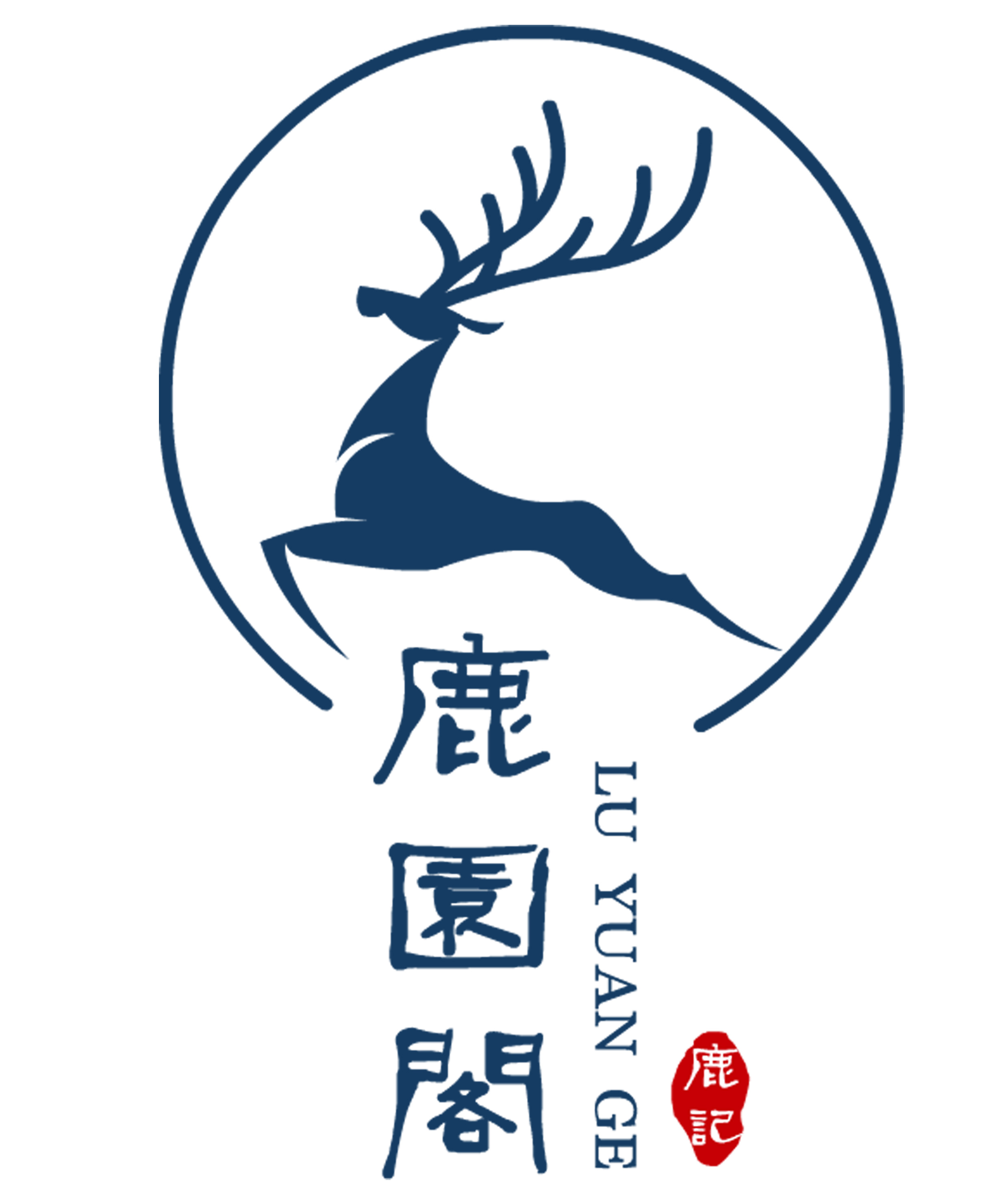 鹿园阁logo