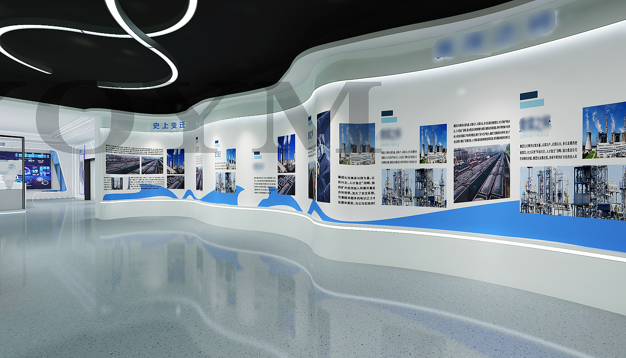 企业党建文化展厅（图ZMjgwMDMyNDQ4） - 展陈设计 - 站酷设计师YoYM设计原创素材 - 站酷ZCOOL