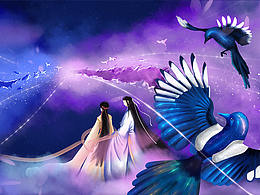 “迢迢牽牛星,皎皎河漢女”時隔半個月牛郎織女再相會