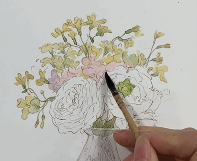 一组水彩动图（图ZMTM3MzQxNjUy） - 艺术插画 - 站酷设计师木壳人原创素材 - 站酷ZCOOL