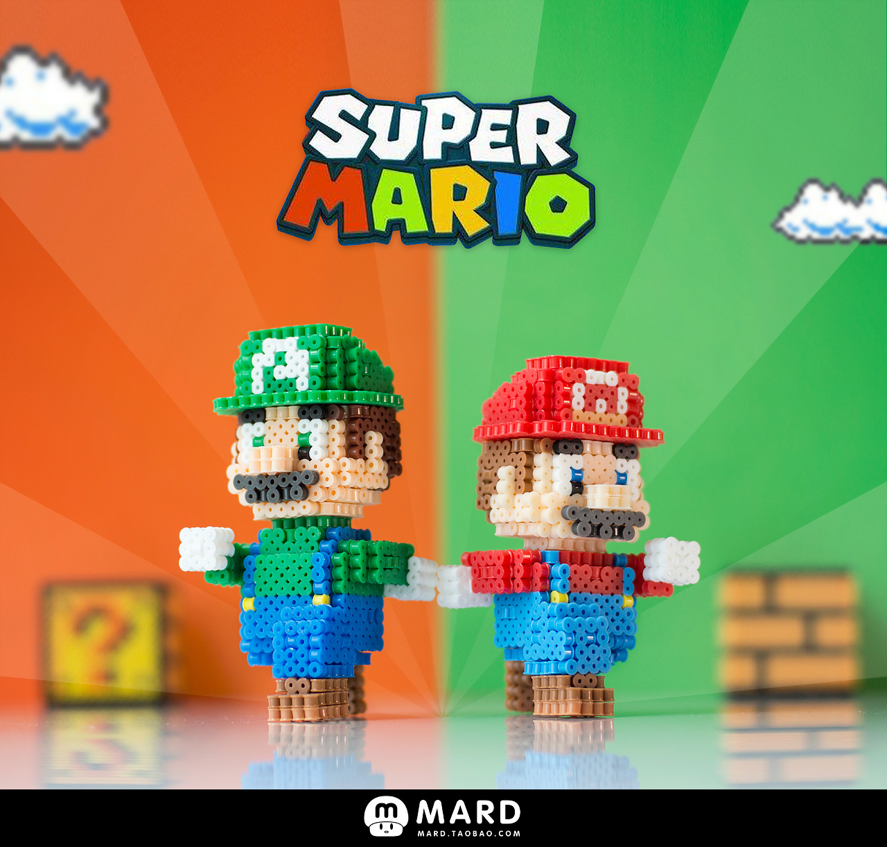 mard拼豆原创-超级玛丽