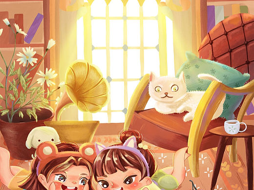 原创插画｜纪念下自己的第一张原创插画