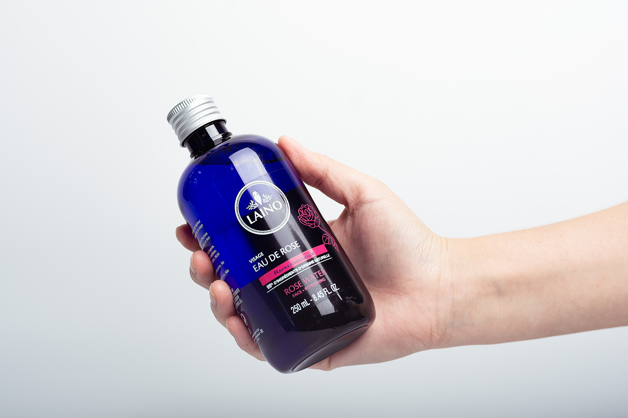 法国Laino蕾娜玫瑰香矢车菊爽肤水