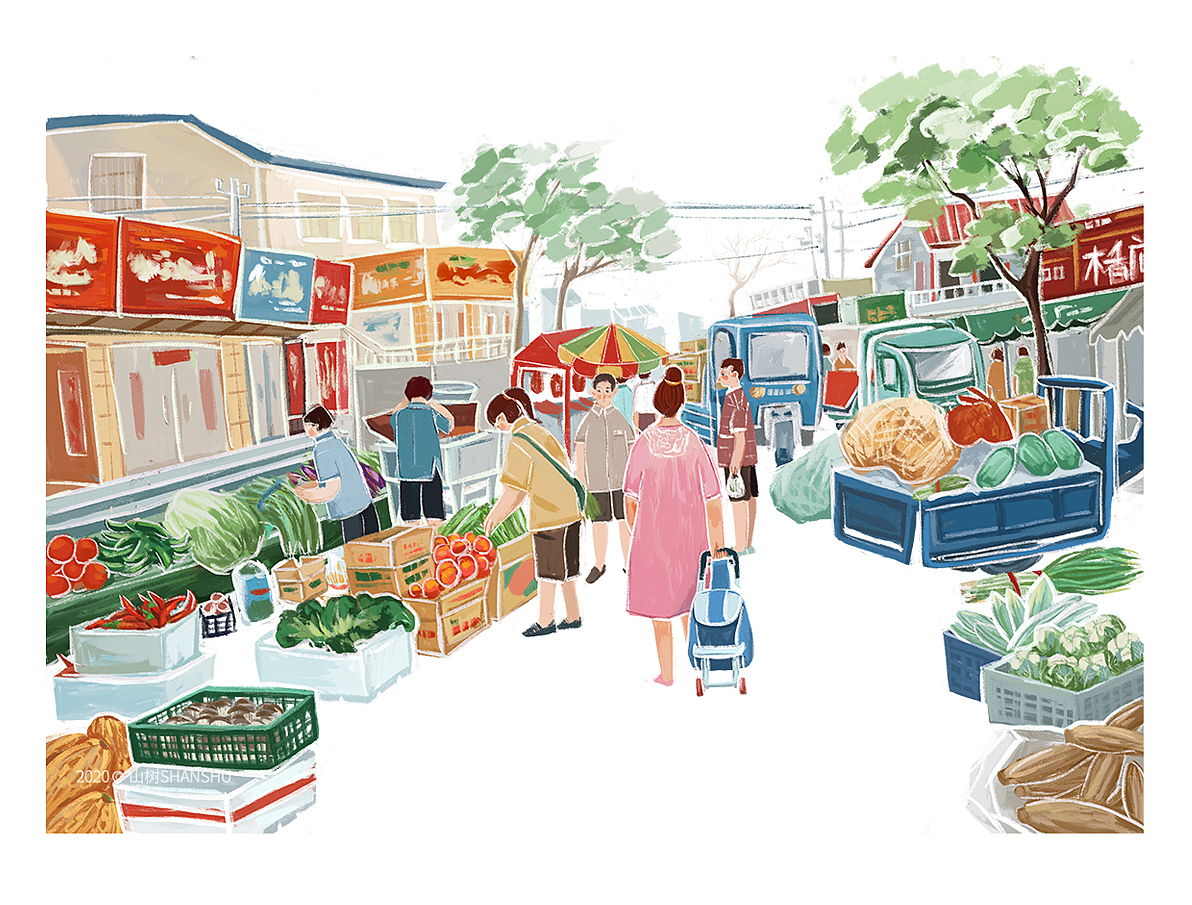 日常的小生活（图ZMjI4Mjk0NjA0） - 创作习作 - 站酷设计师山树shanshu原创素材 - 站酷ZCOOL