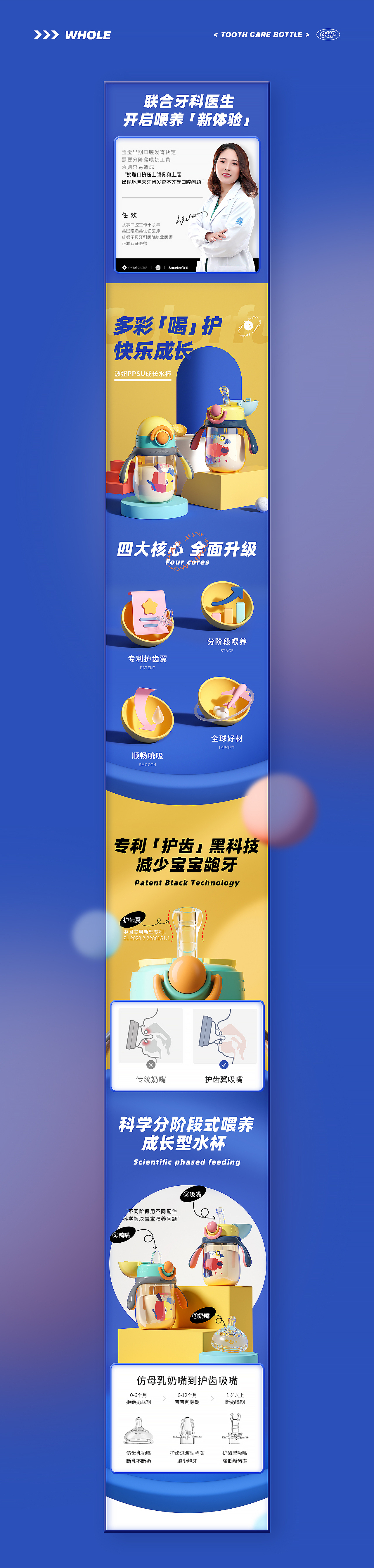 【小土豆母婴】水杯详情页合集