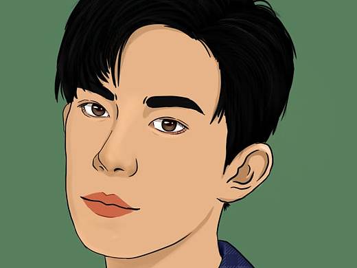 手绘 我的男孩~（个人主页-ZNDIxODUxMzY=） - 创作习作 - 站酷设计师Z10740704原创素材 - 站酷ZCOOL