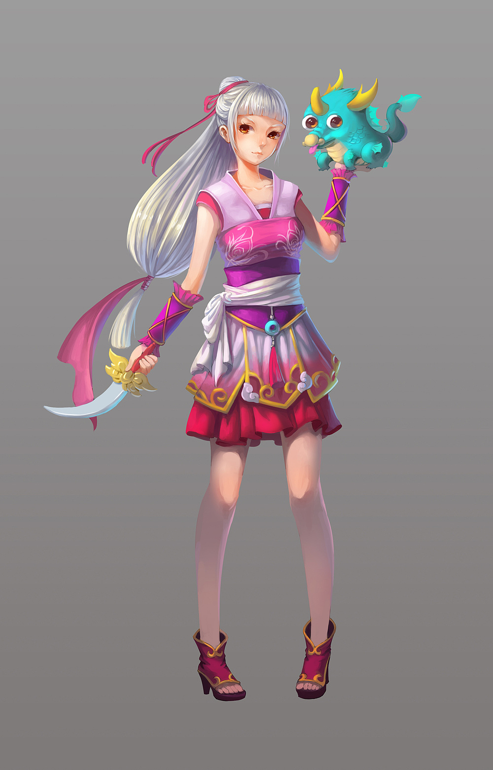 古风妹子人设一枚