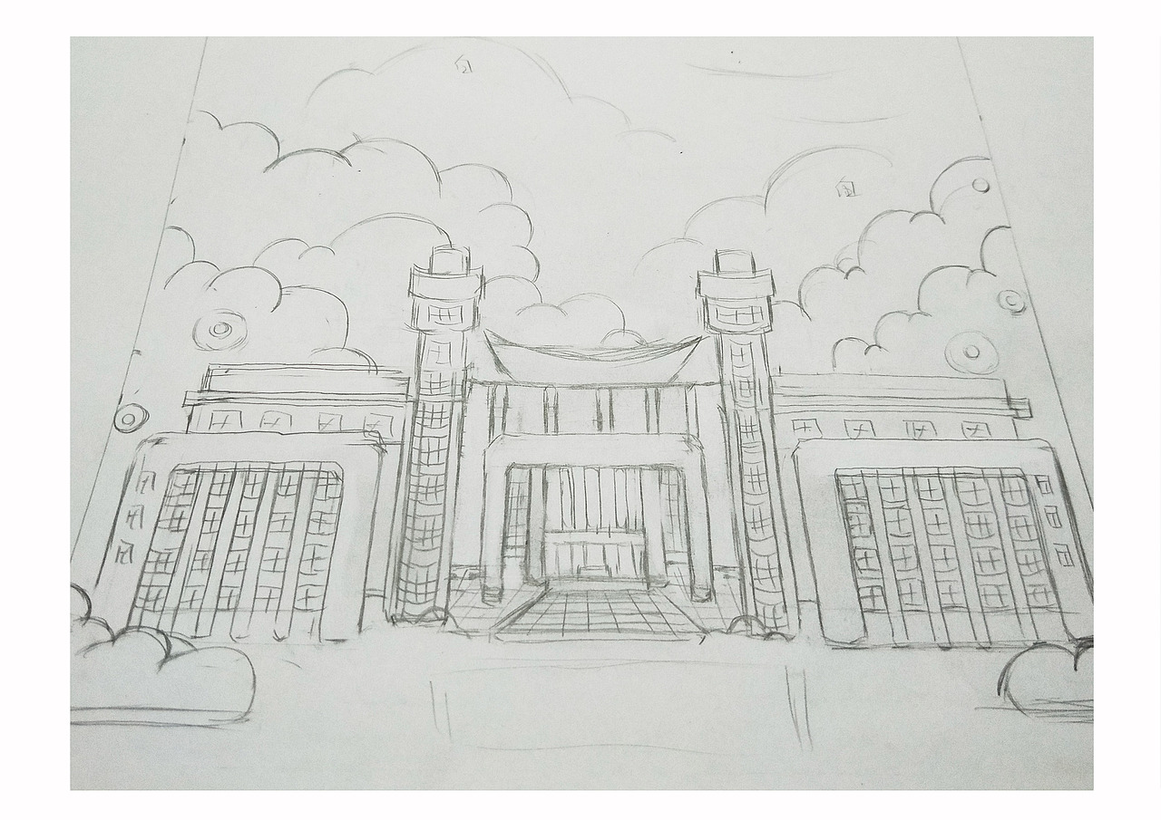 黄淮学院手绘地图设计与制作（图ZMTEzMjkxNDU2） - 艺术插画 - 站酷设计师李瑞琪李瑞琪原创素材 - 站酷ZCOOL