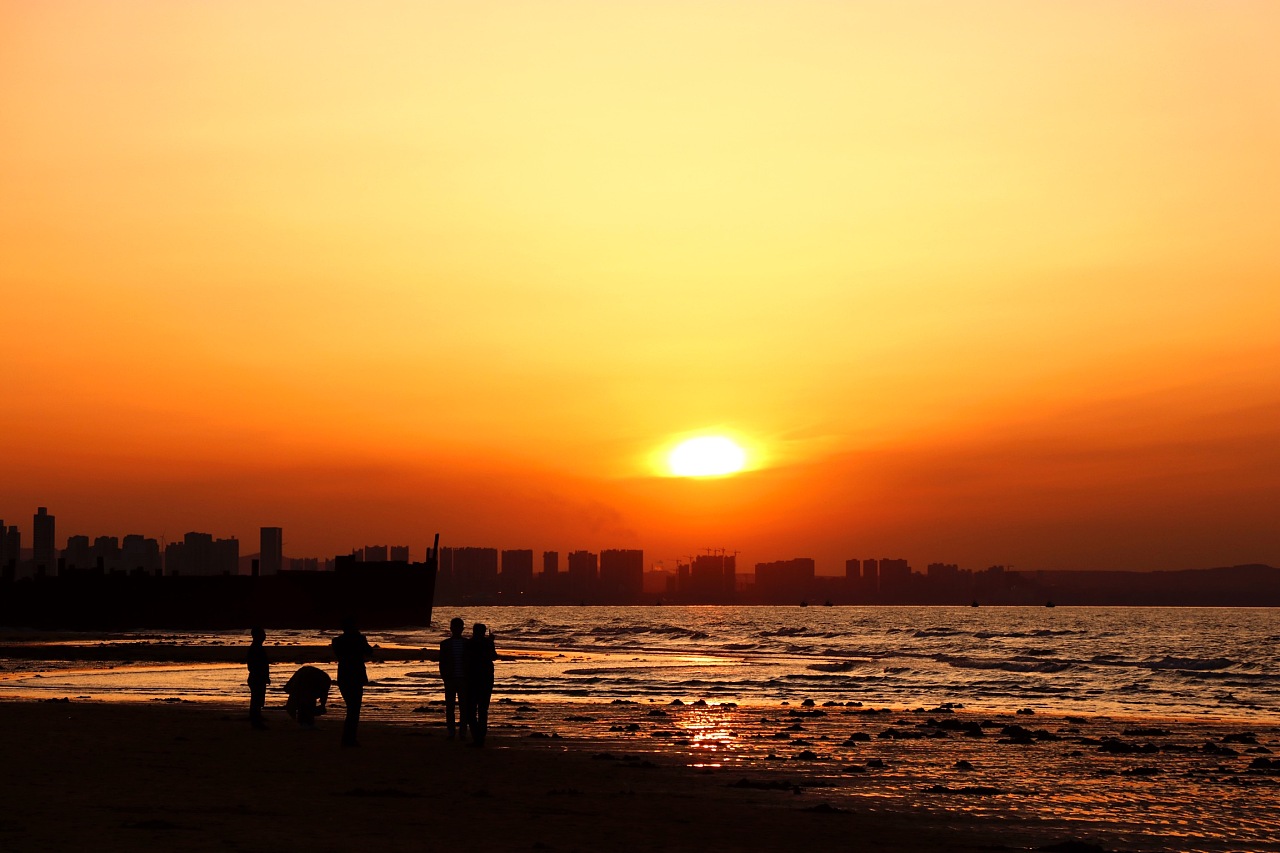 落日剪影|摄影|风光|冰无漪 - 原创作品 - 站酷 (zcool)