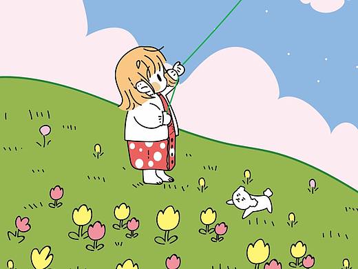 风格练习—はやしうき四季物语（个人主页-ZNTc4ODg3MDg=） - 商业插画 - 站酷设计师KUMl原创素材 - 站酷ZCOOL