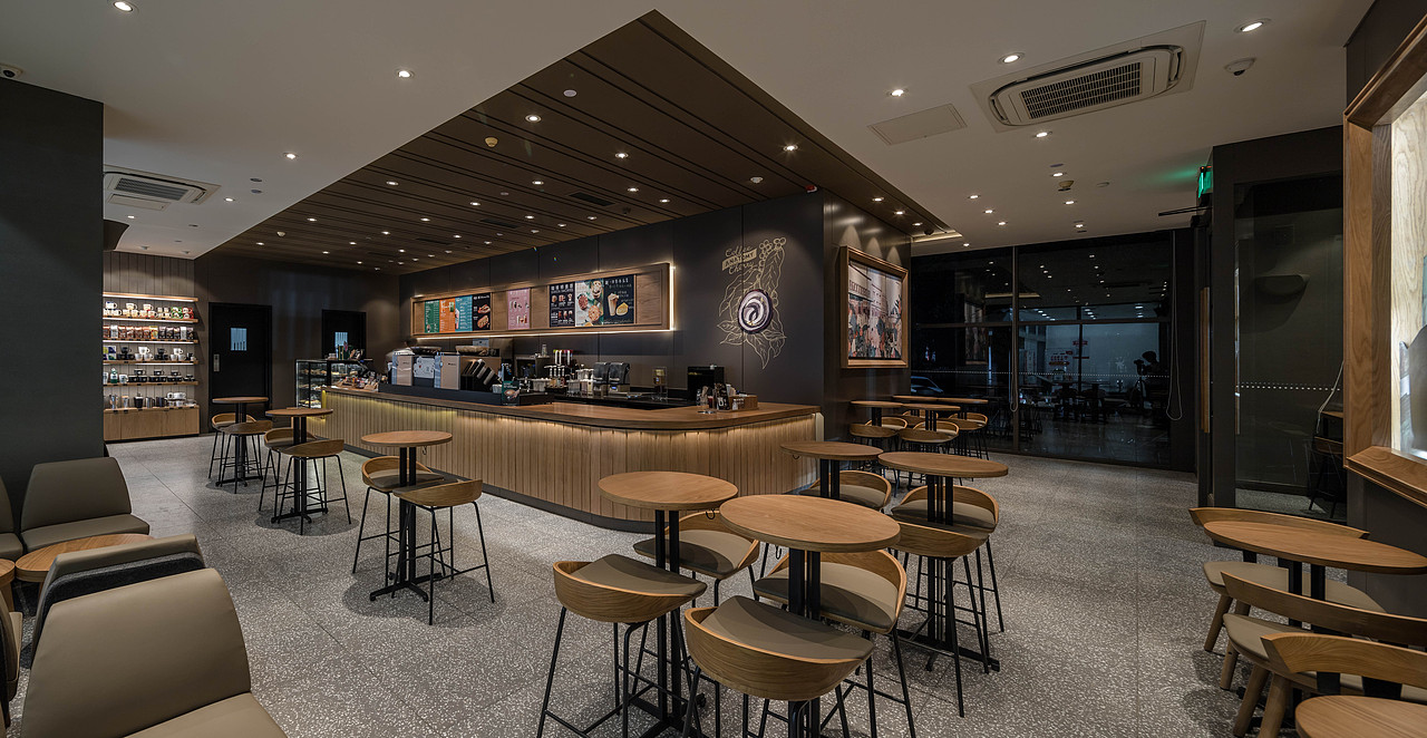 星巴克-室内空间摄影