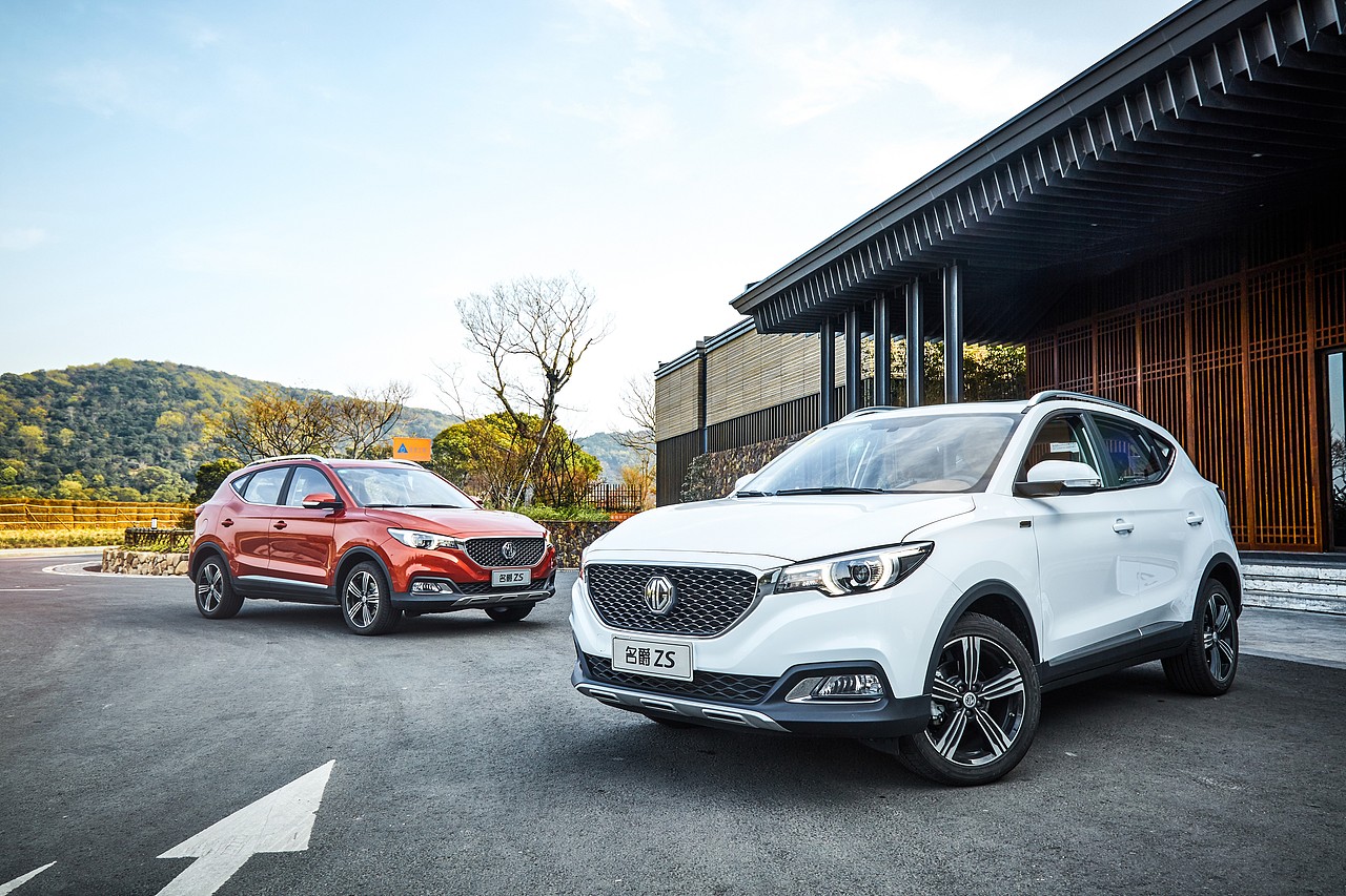 汽车——名爵ZS 车队（图ZODY3MjAwNDQ=） - 产品摄影 - 站酷设计师糊叔原创素材 - 站酷ZCOOL