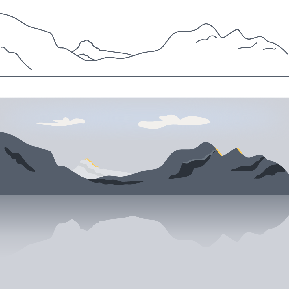 山|插画|其他插画|麦兜和朱莉安 - 原创作品 - 站酷 (zcool)