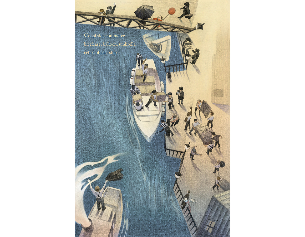 Erie Canal Poster Project（图ZOTA0Mjg5NjQ=） - 商业插画 - 站酷设计师苏童Amy原创素材 - 站酷ZCOOL