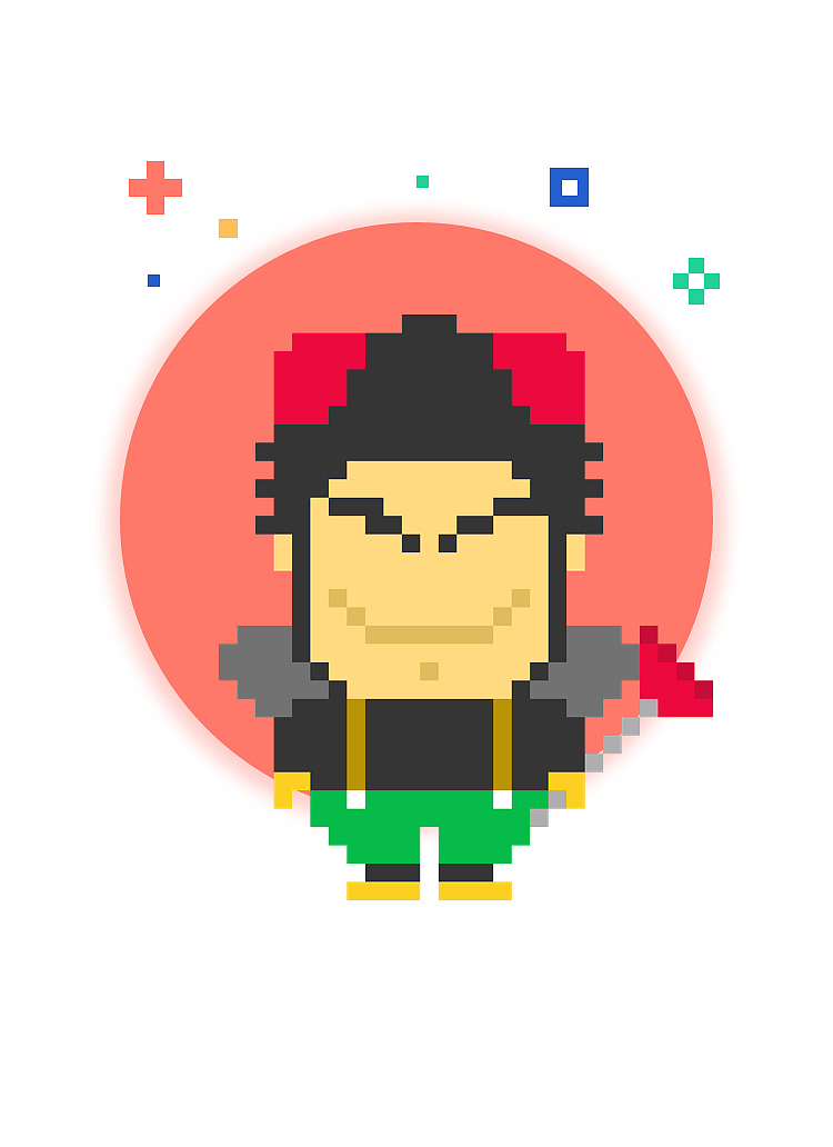 #像素90后#极简像素阿拉蕾系列-part2