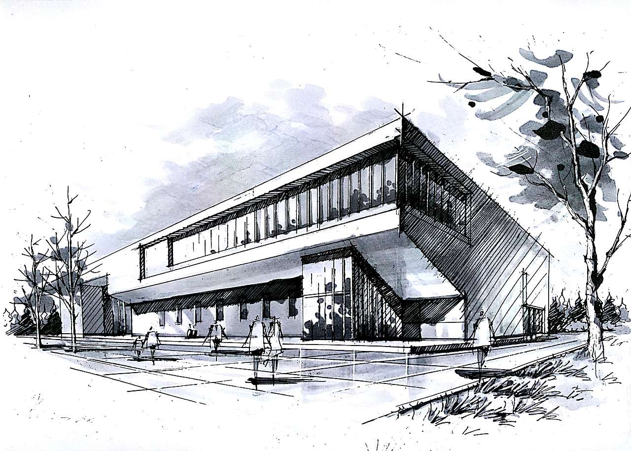 建筑手绘|空间|建筑设计|调色板22 - 原创作品 - 站酷 (zcool)