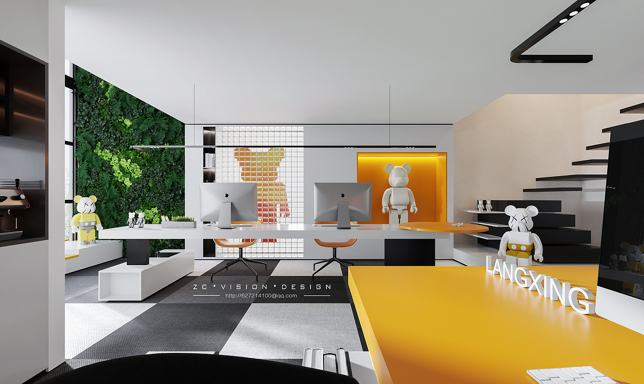 暴力熊办公空间表现