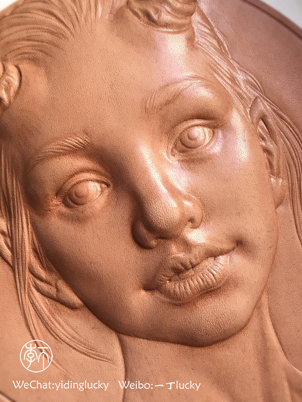 皮雕皮塑人物习作（图ZOTkxMzMzMTI=） - 工艺品设计 - 站酷设计师一丁lucky原创素材 - 站酷ZCOOL