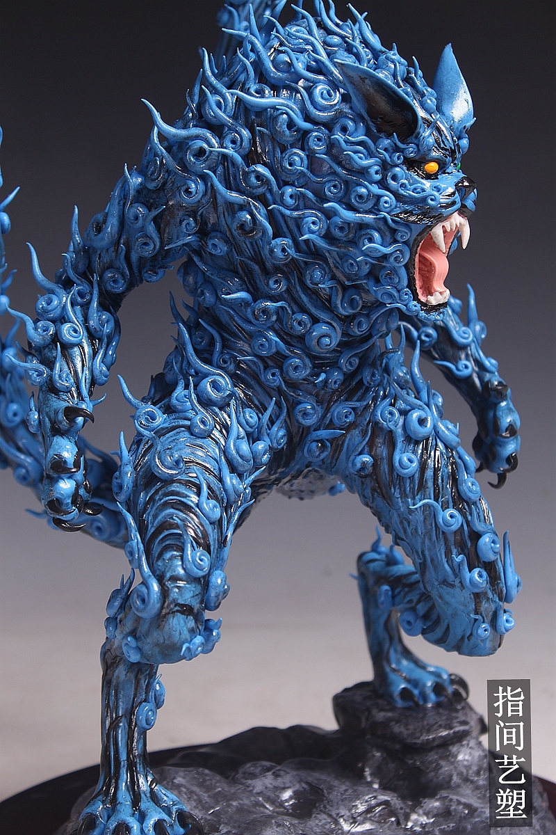 面塑(二尾)|手工艺|手办/模玩|贺加贵3d翻糖_原创作品-站酷zcool