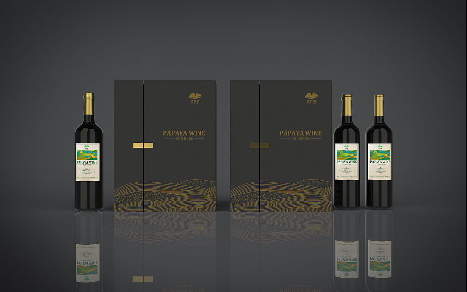 木瓜酒包装