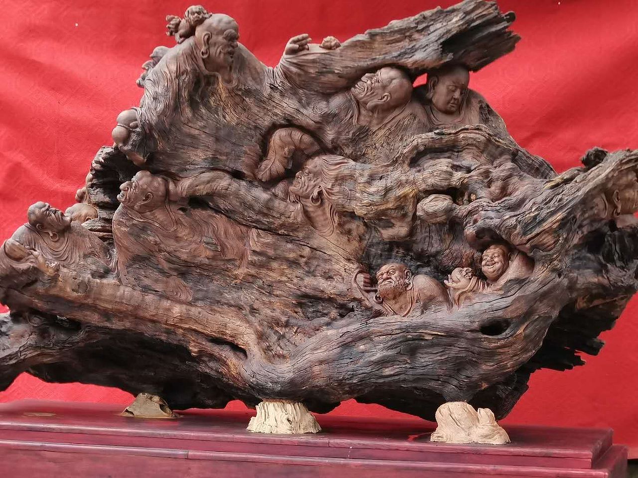 制作过程（图ZMjgxMDUzNjAw） - 工艺品设计 - 站酷设计师林艺根雕原创素材 - 站酷ZCOOL