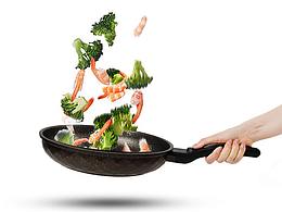 麥飯石不粘煎鍋寶寶輔食煎鍋詳情頁