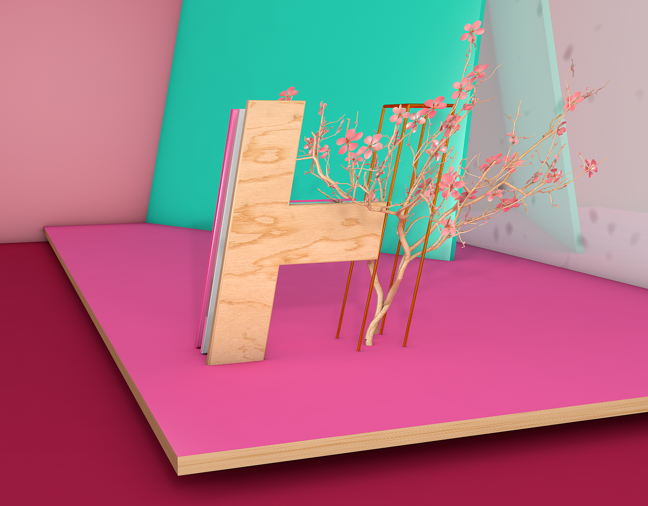 一组C4D练习效果图（图ZMTM1NTc4NDUy） - 场景 - 站酷设计师黄金招财喵原创素材 - 站酷ZCOOL