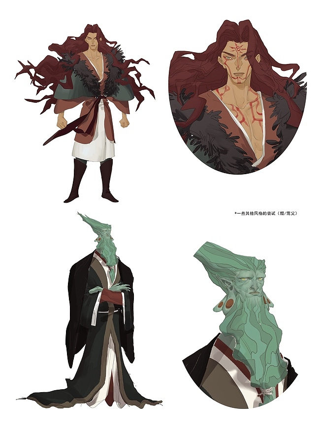 原创漫画《灵树之心》前期思路+人设+内页放出（图ZMTY4MTA4NTM2） - 短篇/格漫 - 站酷设计师七木Julywoods原创素材 - 站酷ZCOOL