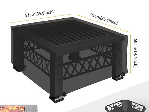 亞馬遜產(chǎn)品-火爐保護(hù)罩（個(gè)人主頁(yè)-ZNTQ0MTA0ODQ=） - 生活用品 - 站酷設(shè)計(jì)師三點(diǎn)半設(shè)計(jì)原創(chuàng)素材 - 站酷ZCOOL