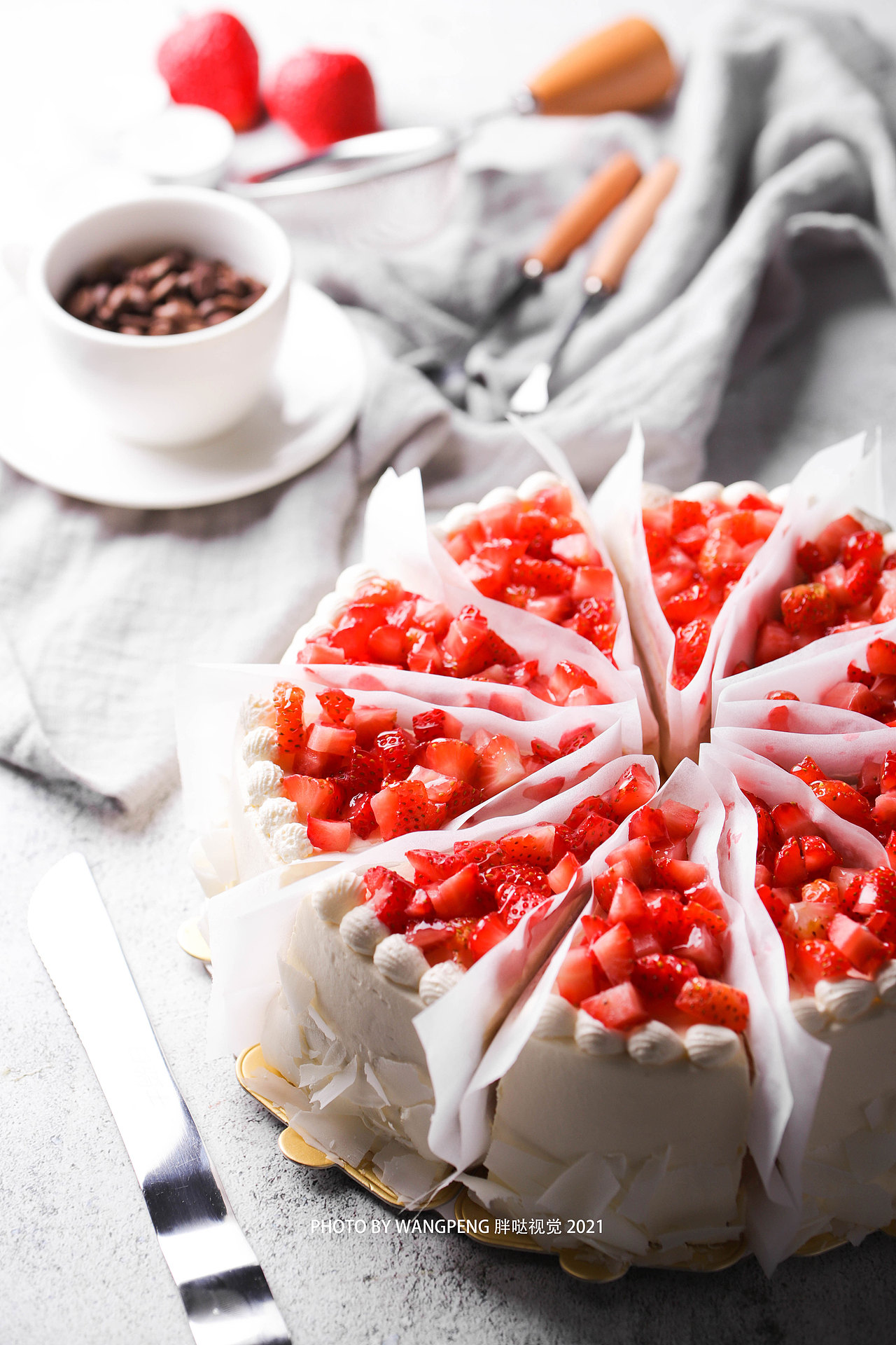 生日蛋糕产品摄影作品