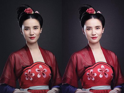 明星宋佳古风人像视觉风尚大片！