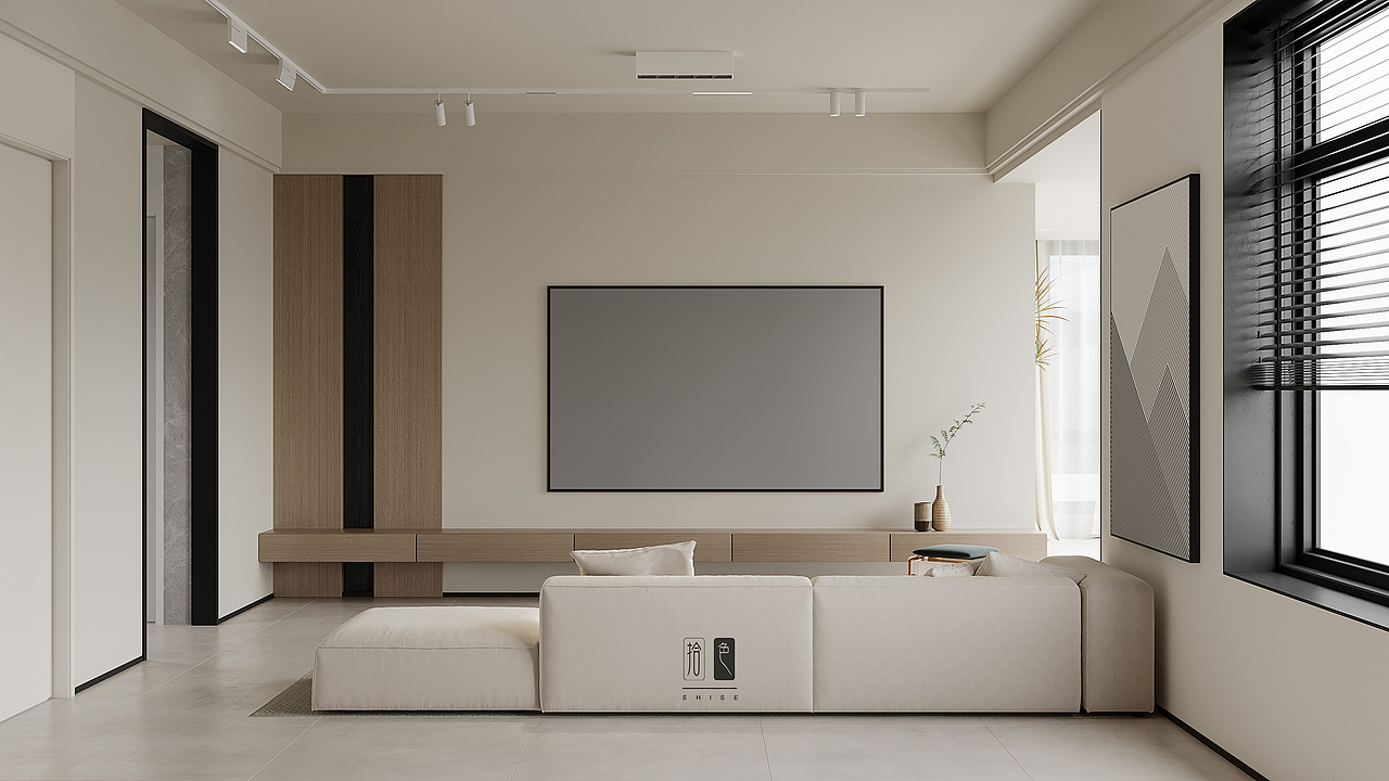 现代简约客餐厅卧室