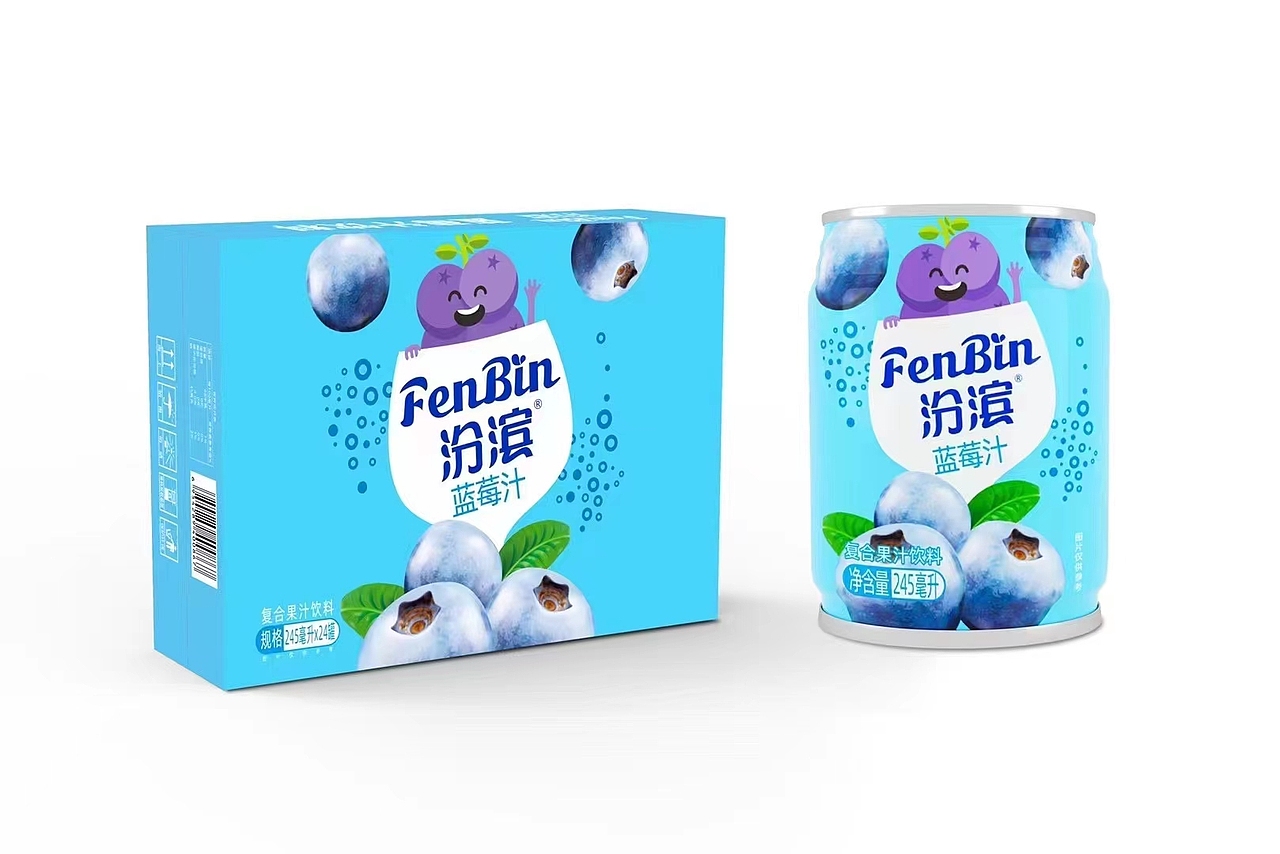 缤纷果汁包装