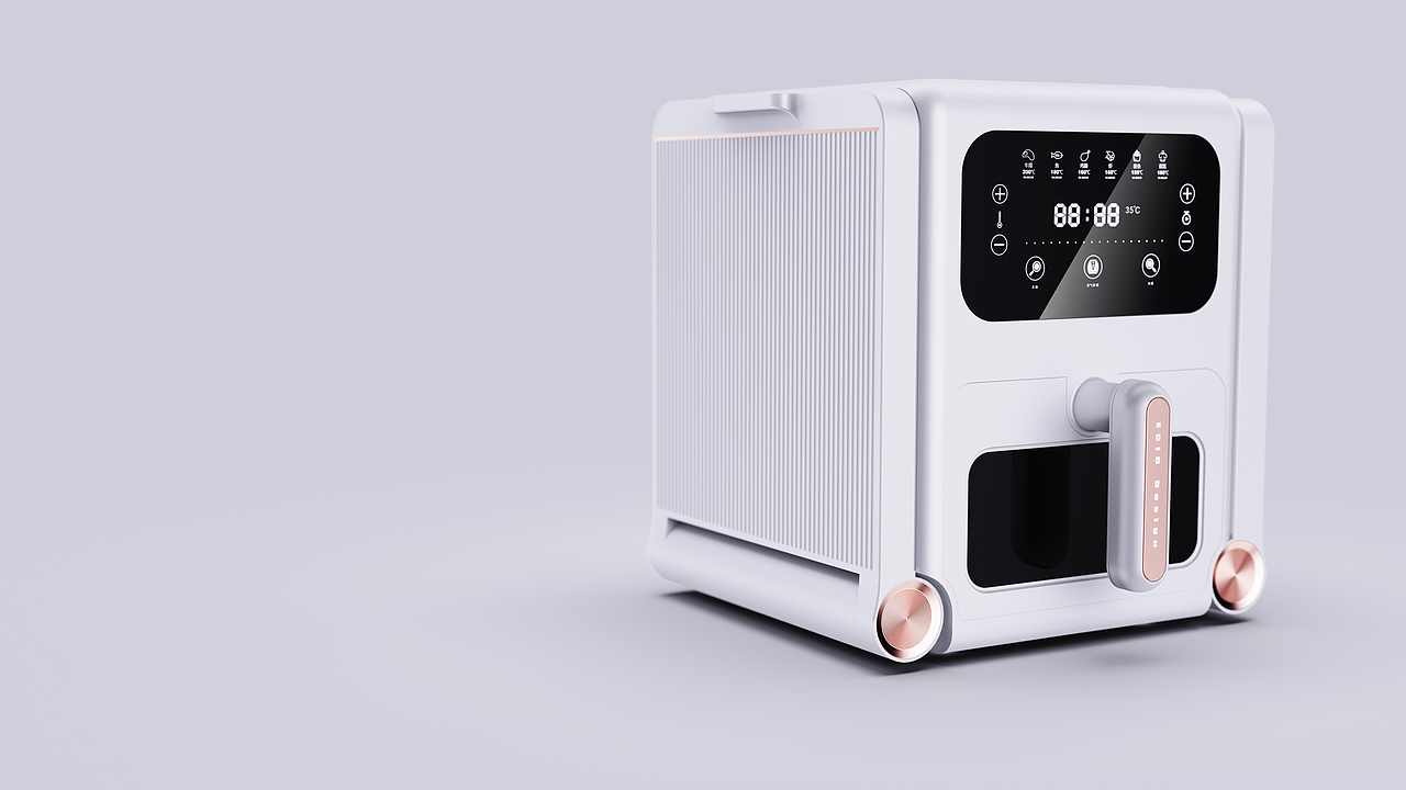 空气炸锅（图ZMzU2MjUxMjY0） - 其他工业/产品 - 站酷设计师柯凡工业设计平台原创素材 - 站酷ZCOOL