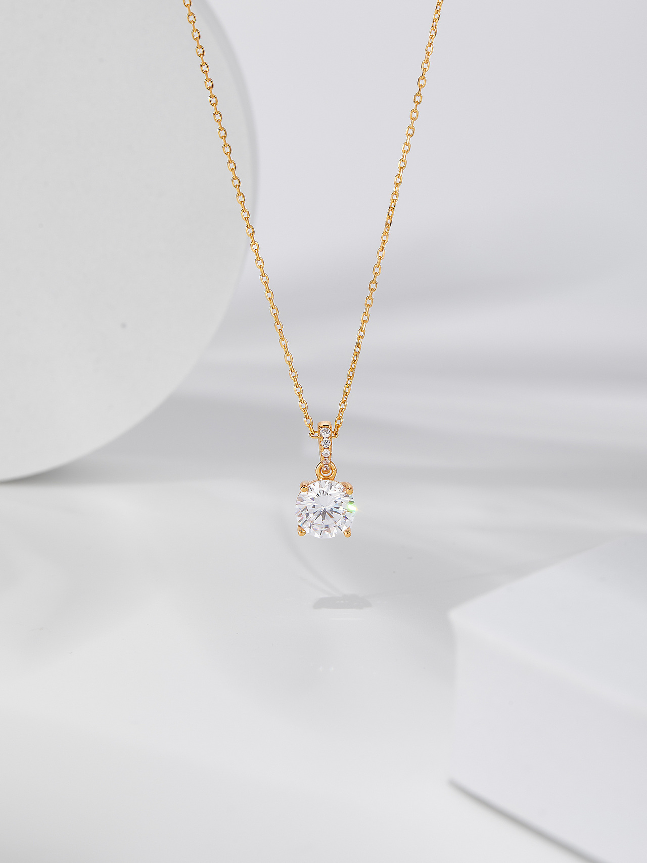 珠宝首饰拍摄 项链简约首饰电商场景主图（图ZMzI4OTQxMTgw） - 产品摄影 - 站酷设计师云一摄影原创素材 - 站酷ZCOOL