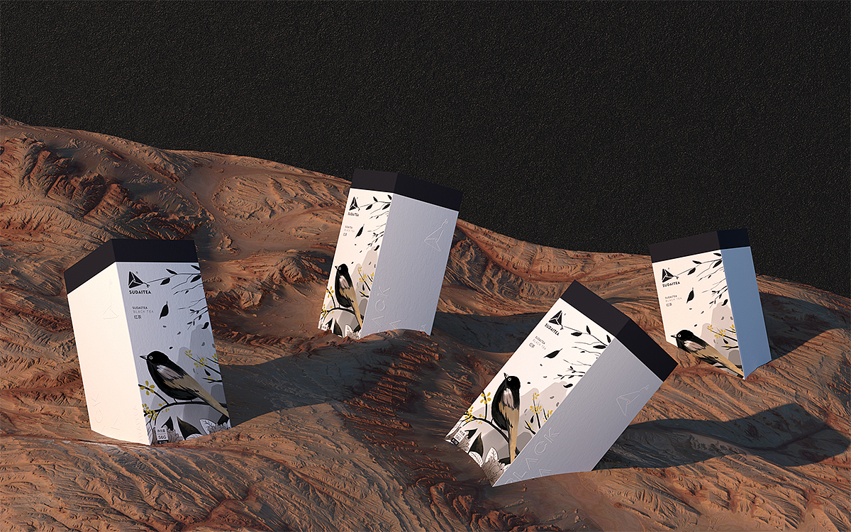 动物形象茶叶包装