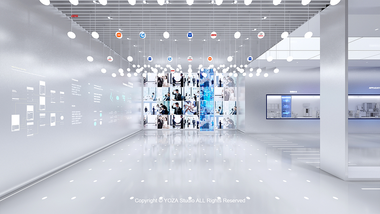 微电子企业展厅