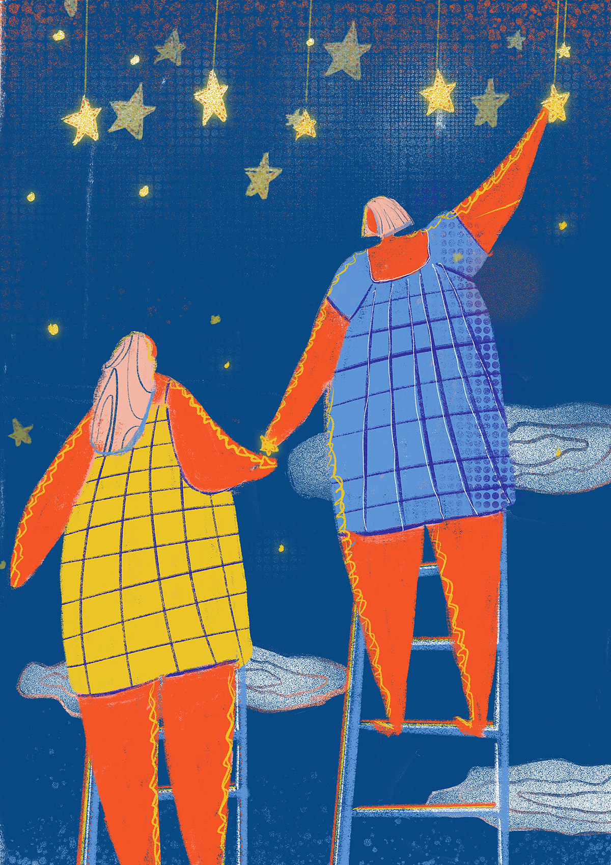 夜（图ZMTI5ODM0MTMy） - 商业插画 - 站酷设计师wjojw原创素材 - 站酷ZCOOL