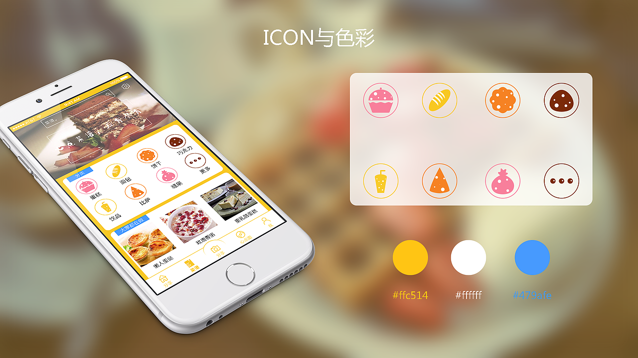 心点--美食APP（图ZNDY1Nzk0NjQ=） - APP界面 - 站酷设计师沐月辰汐原创素材 - 站酷ZCOOL